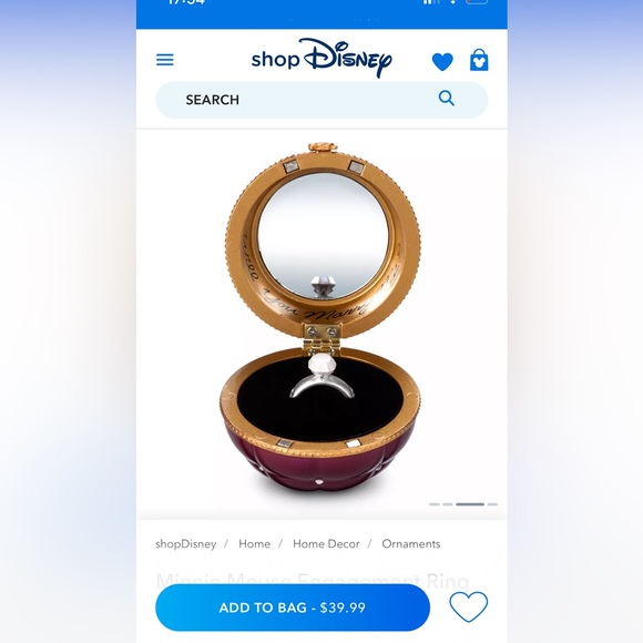 2022 Disney Parks Sketchbook Ornament Engagement Box Mickey & Minnie Mouse Set - Picture 8 of 8